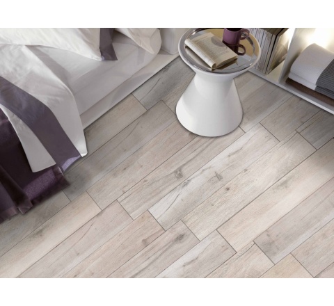SILVER-Porcelain tile with wood effect